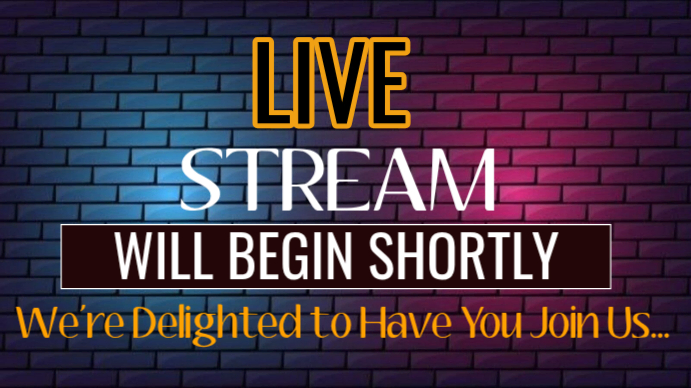 Live Stream Announcement Template | PosterMyWall