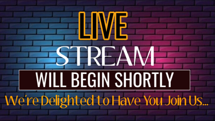 Copy of LIVE STREAM DISPALY | PosterMyWall