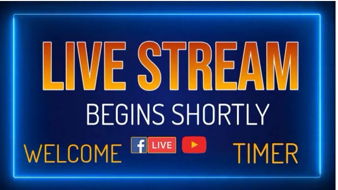LIVE STREAMING TEMPLATE | PosterMyWall