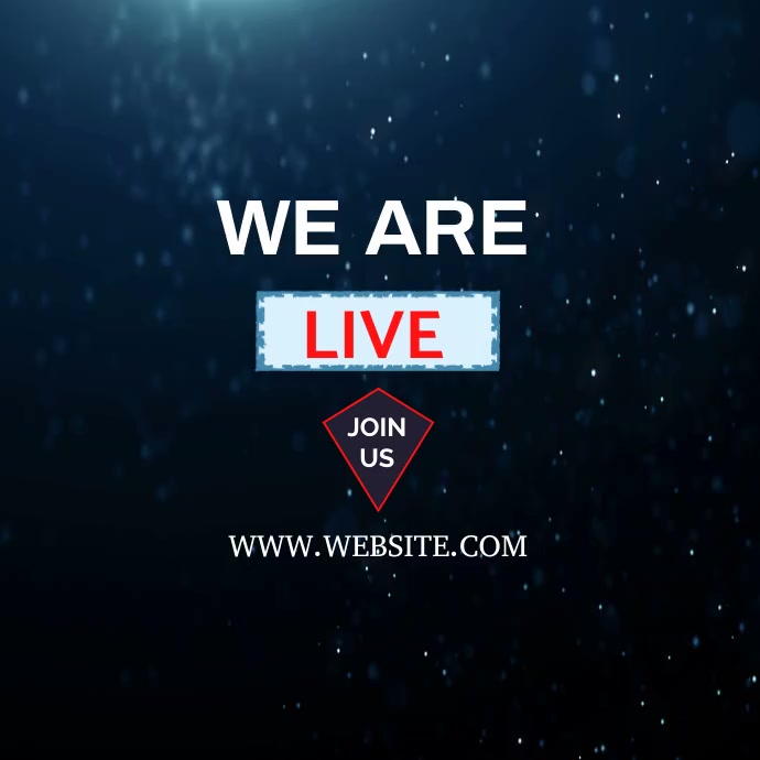 Live Update Examples Live Update Template | PosterMyWall