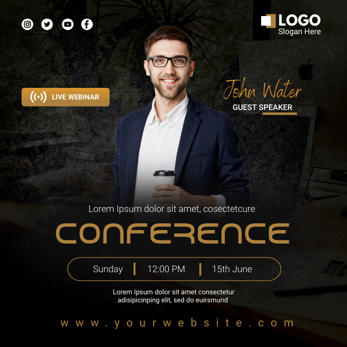 live webinar template