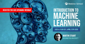Live Webinar Machine Learning Programming Ad delt Facebook-billede template