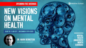 Live Webinar mental health awareness Digitalt display (16:9) template