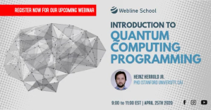 Blanc Quantum Computing Webinar Изображение, которым поделились на Facebook Template