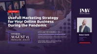 Live Webinar Twitter Post template