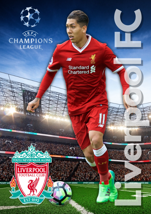 Liverpool FC Poster Template | PosterMyWall