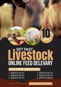 livestock feed Delivery Template A1