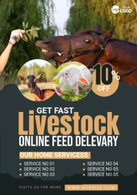 livestock feed Delivery Template A1