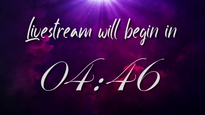 Livestream Countdown Template | PosterMyWall