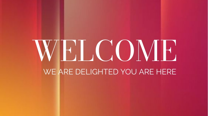 LIVESTREAM WELCOME Design Template | PosterMyWall