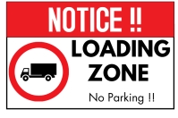 Red Zone Sign Template | PosterMyWall