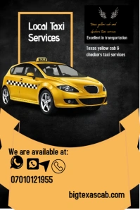 Local taxi services Pinterest Graphic template