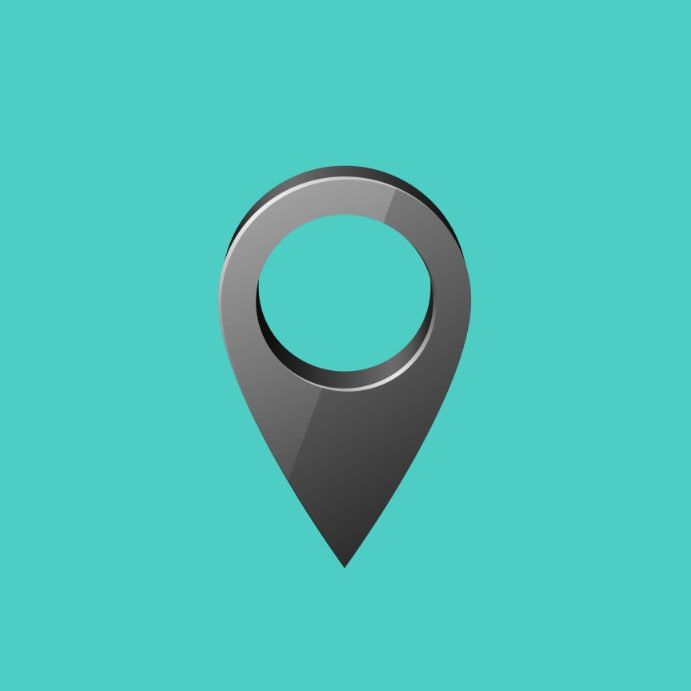 location icon Instagram Post template