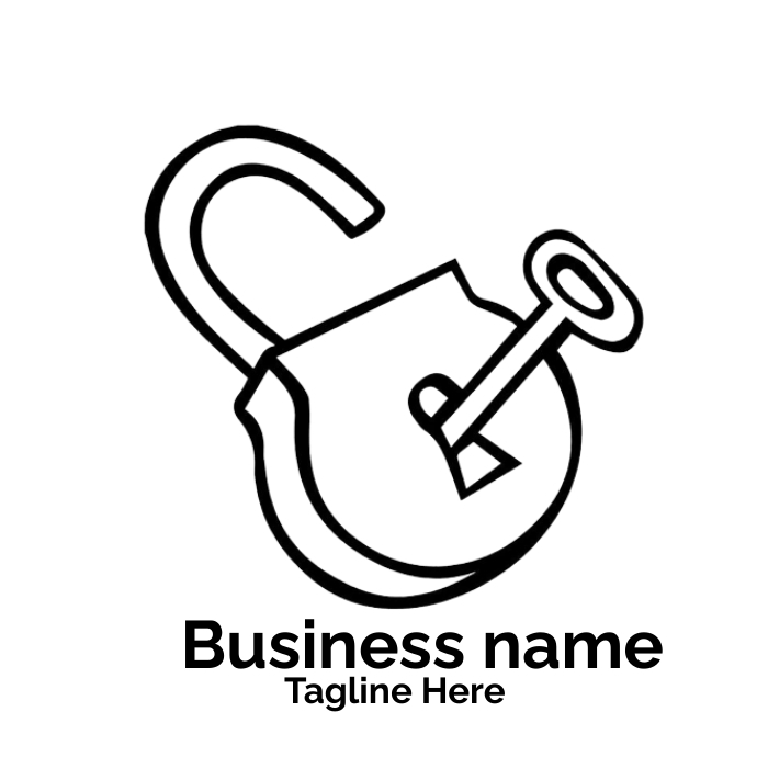 Key Lock Logo Designs Lock Logo Design