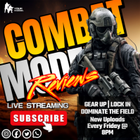 LOCK IN • GEAR UP NOW Instagram Post template