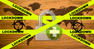 LOCKDOWN IN WHOLE WORLD TEMPLATE Facebook begivenhed cover
