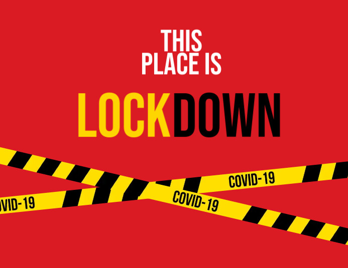 Lockdown Notice Template | PosterMyWall