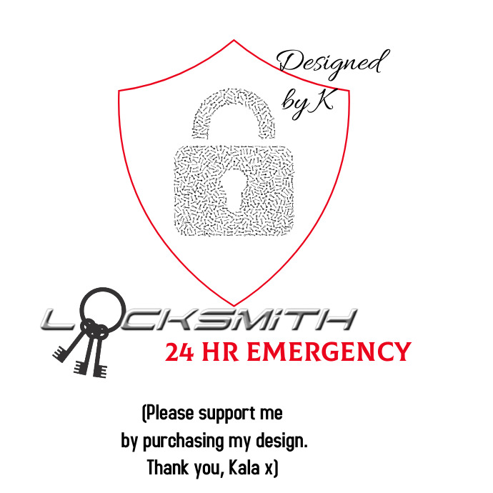 Locksmith Logo Template PosterMyWall