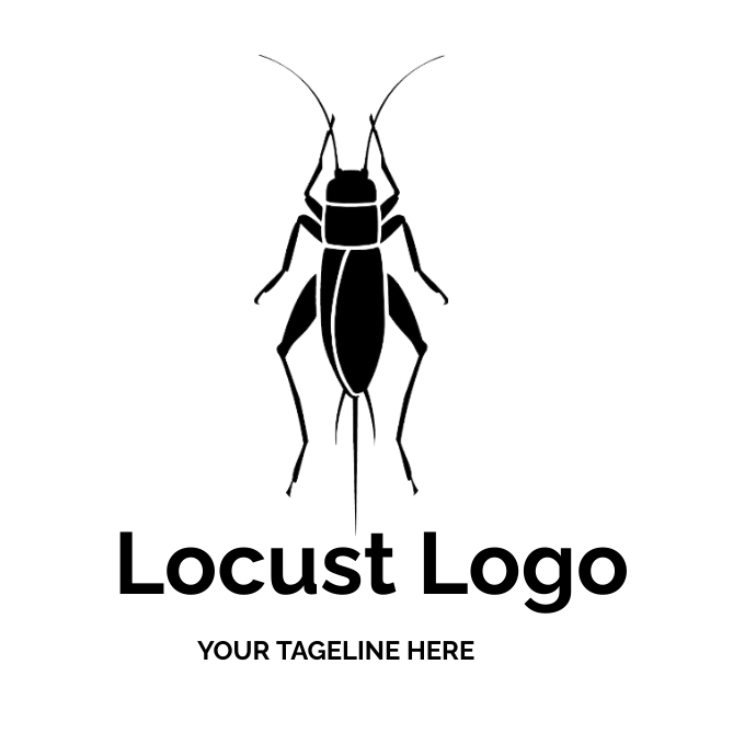 locust logo Template | PosterMyWall