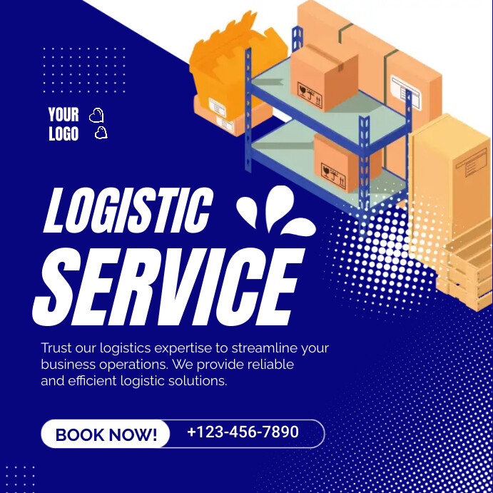 Logistic Template | PosterMyWall