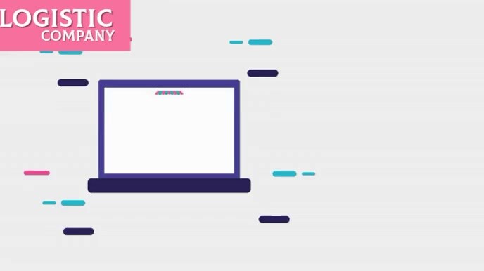 LOGISTIC Digital Display (16:9) template