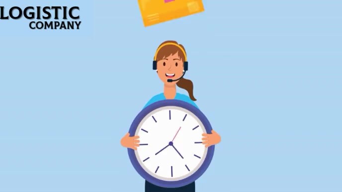 LOGISTIC Digital Display (16:9) template