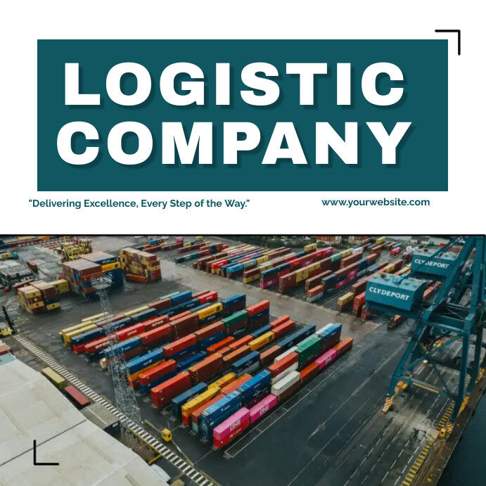 Logistics Template | PosterMyWall