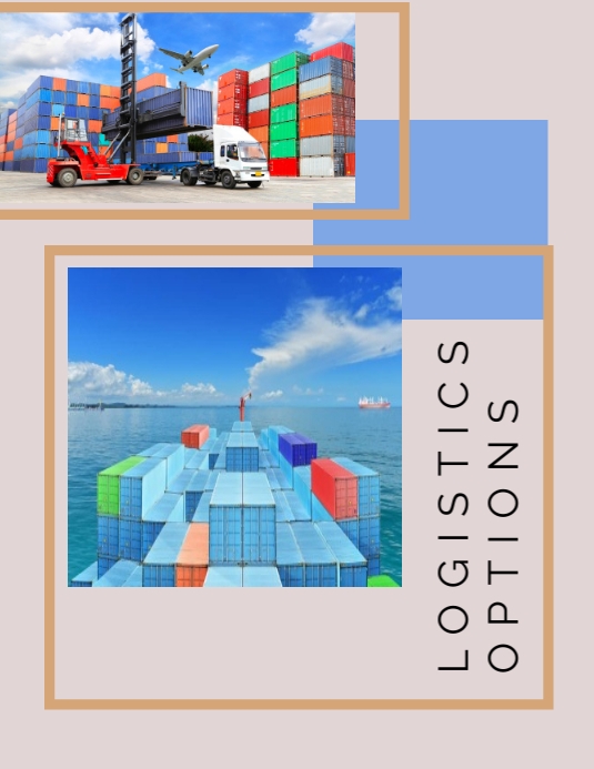 Logistics Template PosterMyWall