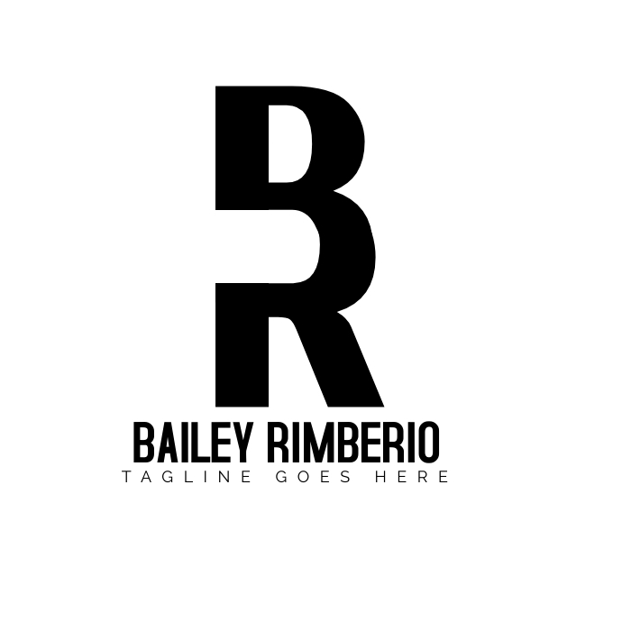 logo, b logo, r logo br logo template