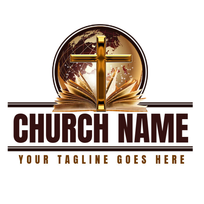 Logo, church logo, christian logo, logo png Logotyp template