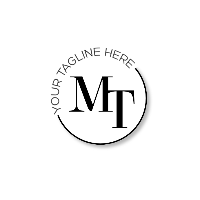 logo, m logo, t logo , mt logo Logotyp template