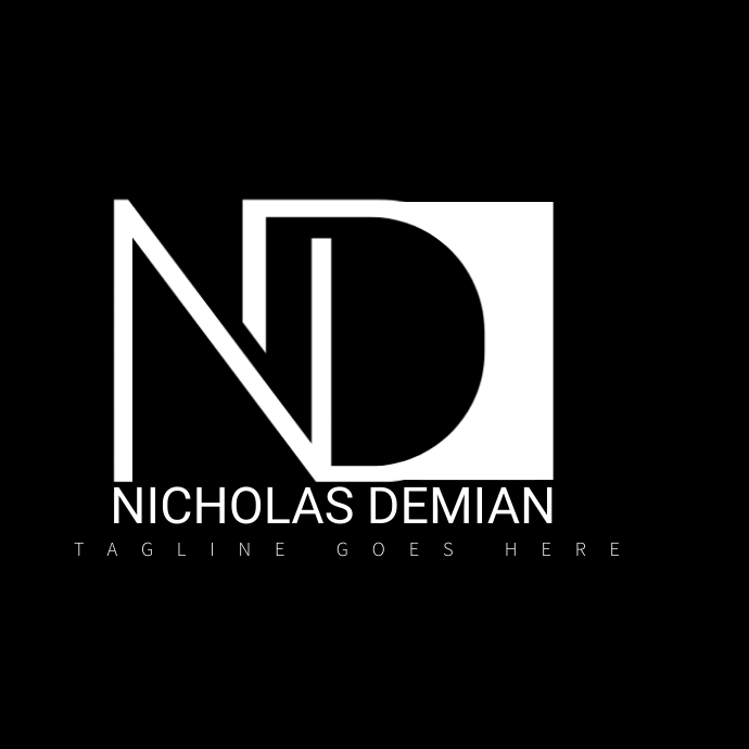 logo, n logo , d logo, nd logo Logotyp template