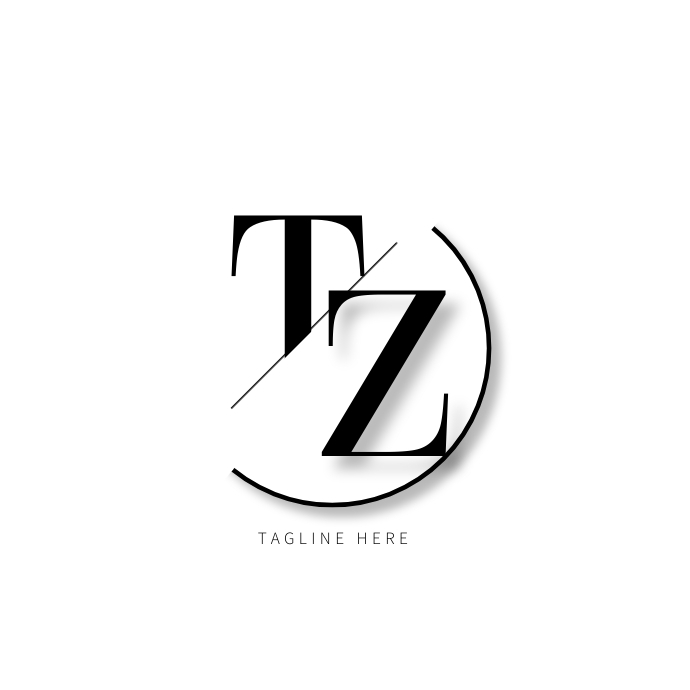 logo, t logo, z logo, tz logo Logotyp template