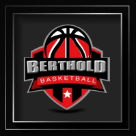 Logo Basketball Ads template