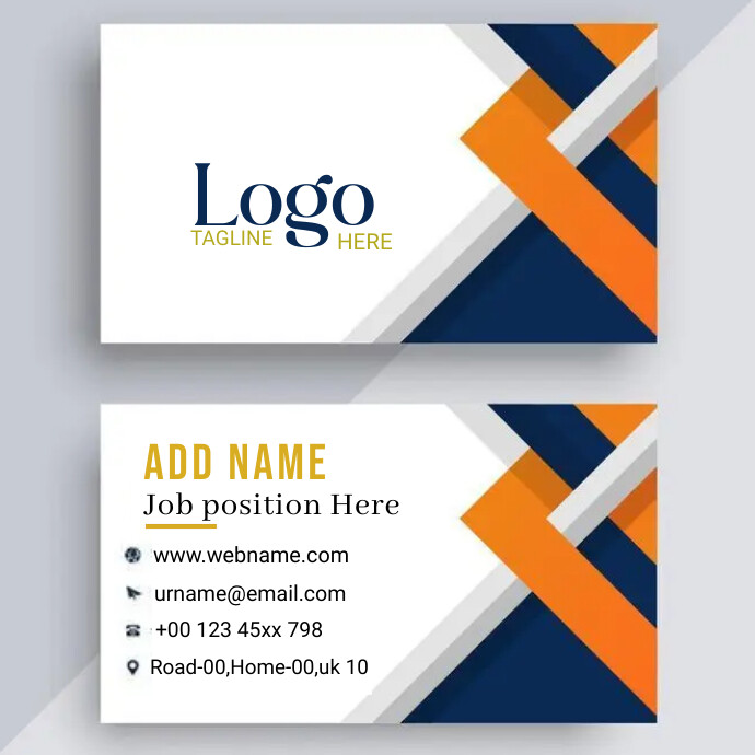 Logo Business Card Template PosterMyWall Logo Business Card Template PosterMyWall