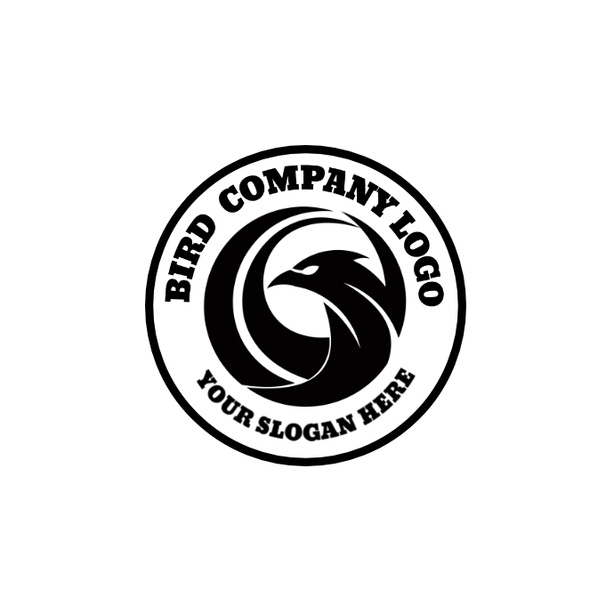 Bird Logo Logotyp template