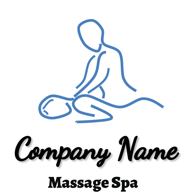 Logo Design Template For massage Spa (1)