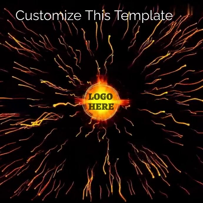 Logo Intro Animation Design template