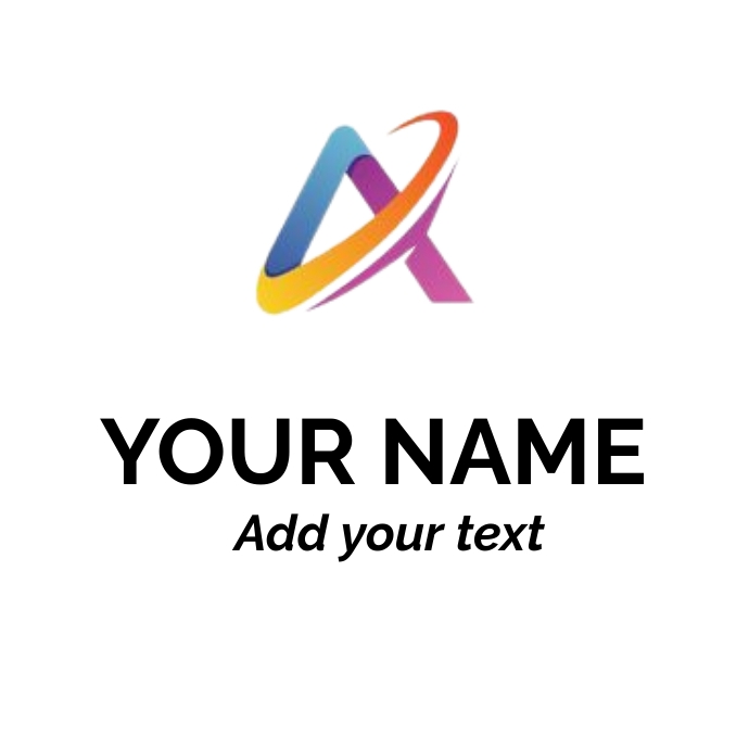 logo name Template | PosterMyWall