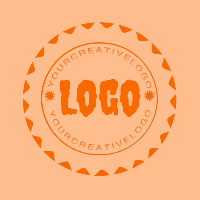 Logo orange color Template | PosterMyWall