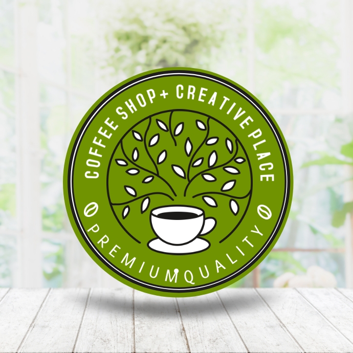 Plantilla de Logo Organic Coffee | PosterMyWall