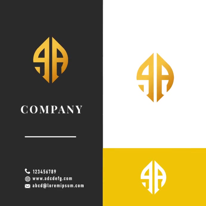 Pamonogram LOGO PA MONOGRAM TEMPLATE | PosterMyWall