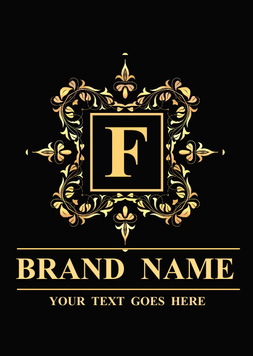 LOGO  PERSONAL BRAND A6 template