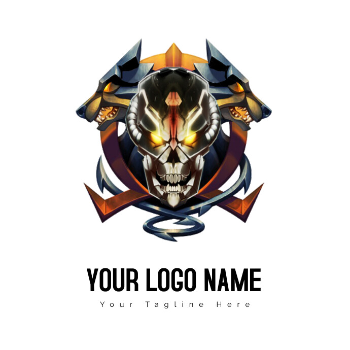 Clan Design Gaming Clan Logo Template | Gaming Logo Maker – CBYIBF