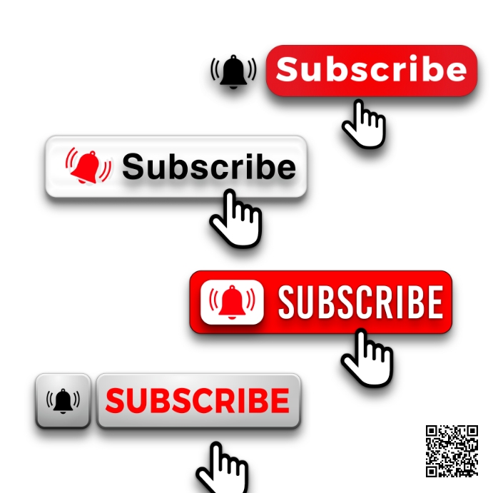 LOGO YOUTUBE SUBCRIBE Template | PosterMyWall