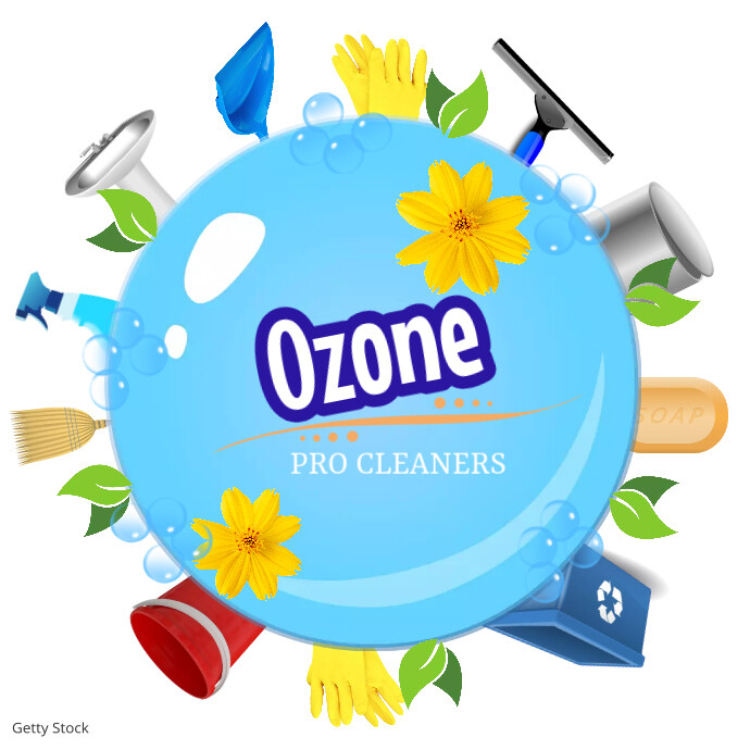 Logos, janitor, cleaning service, maids, housekeeping, custodians Logotyp template