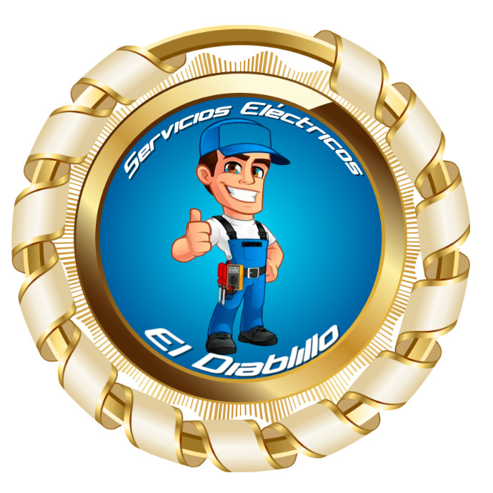 logotipo eléctrico Logotyp template