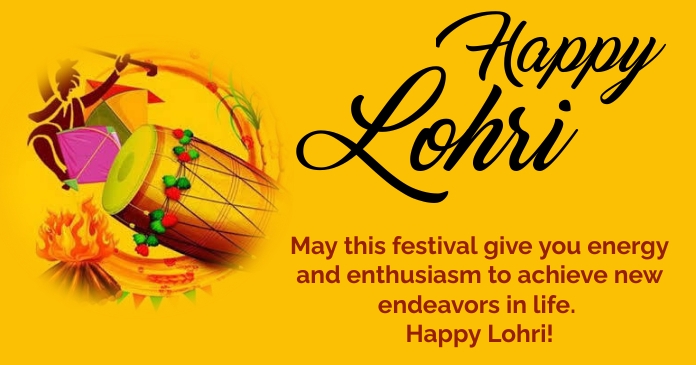 Lohri Facebook Shared Image template