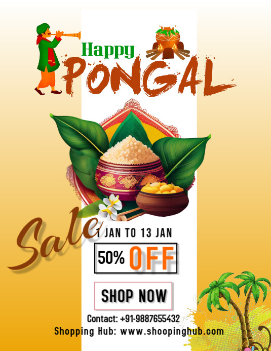 LOHRI RETAIL Template PosterMyWall
