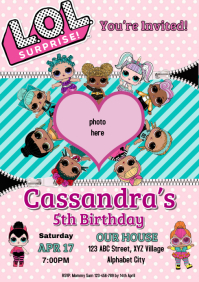93,580+ lol surprise birthday party Customizable Design ...